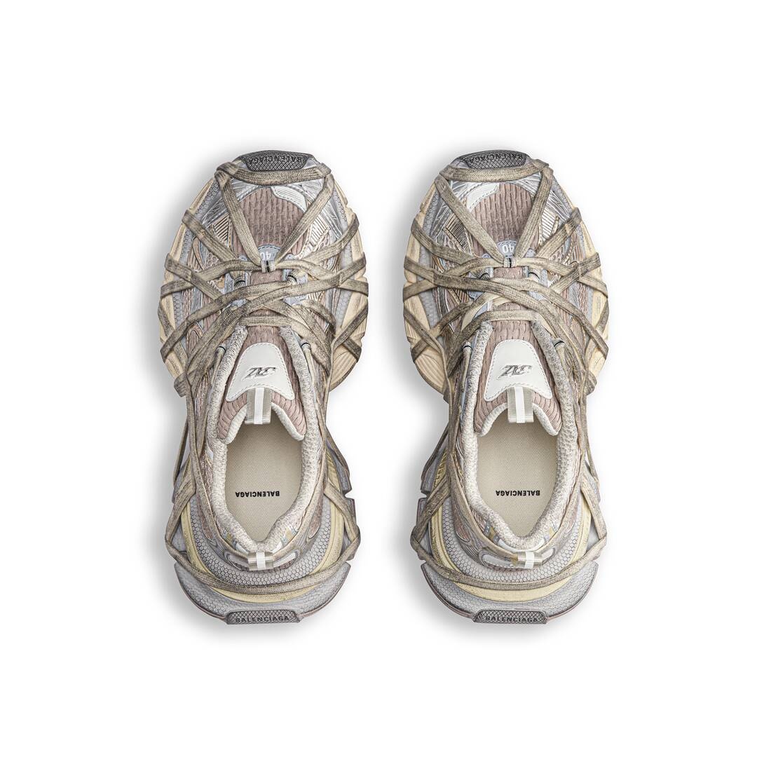 Women's 3xl Extreme Lace Sneaker  in Light Beige - 6