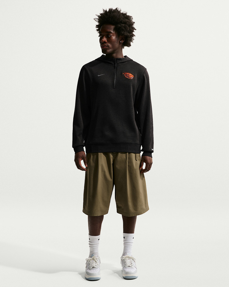Oregon State Beavers Nike NCAA Men's Basketball Coaches' Pullover Hoodie 4