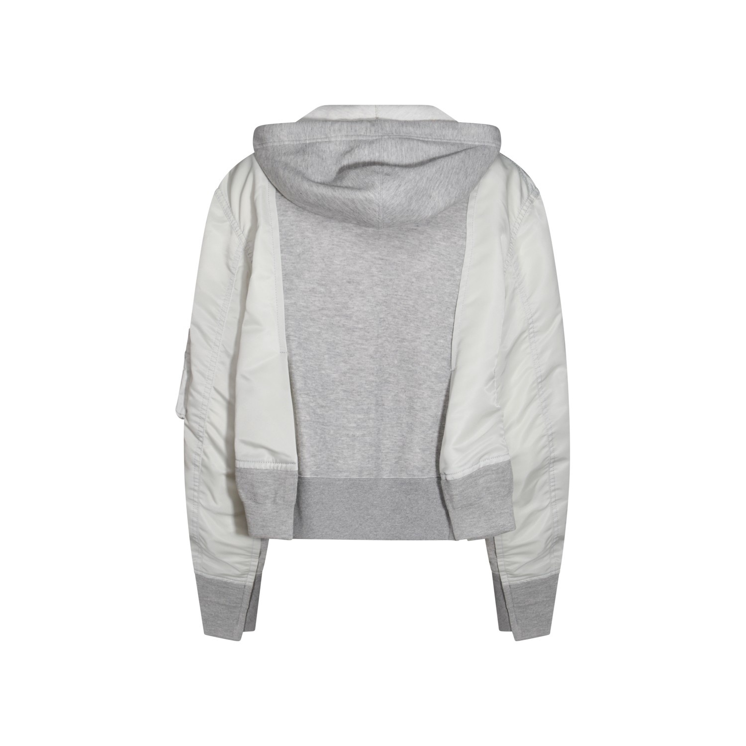 GREY COTTON SWEATSHIRT - 2