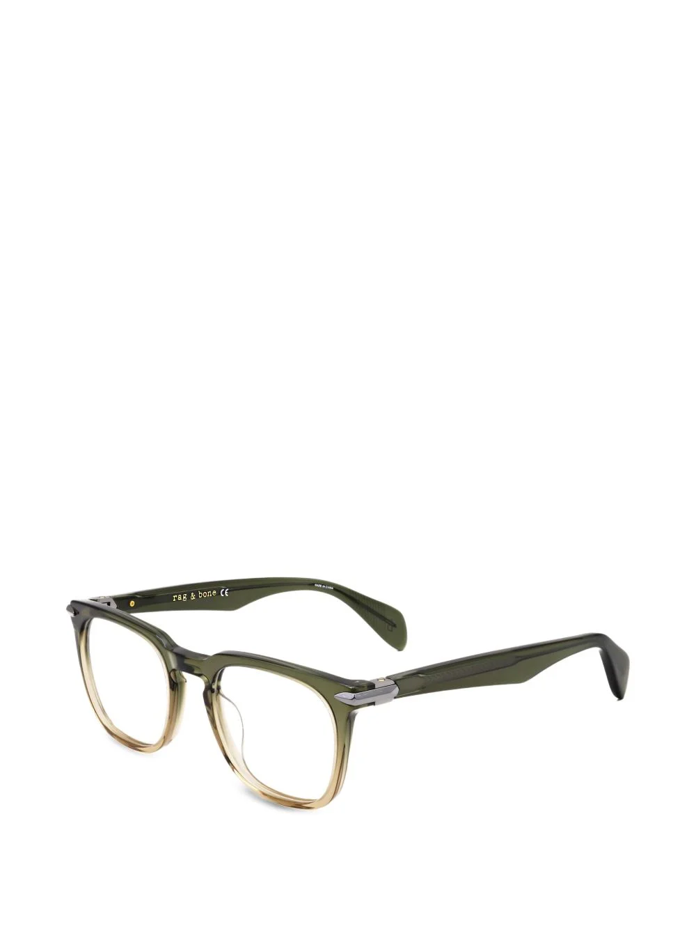 square-frame glasses - 1