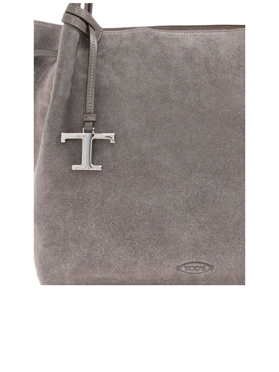 Tod's Bucket Bag in Suede - 5