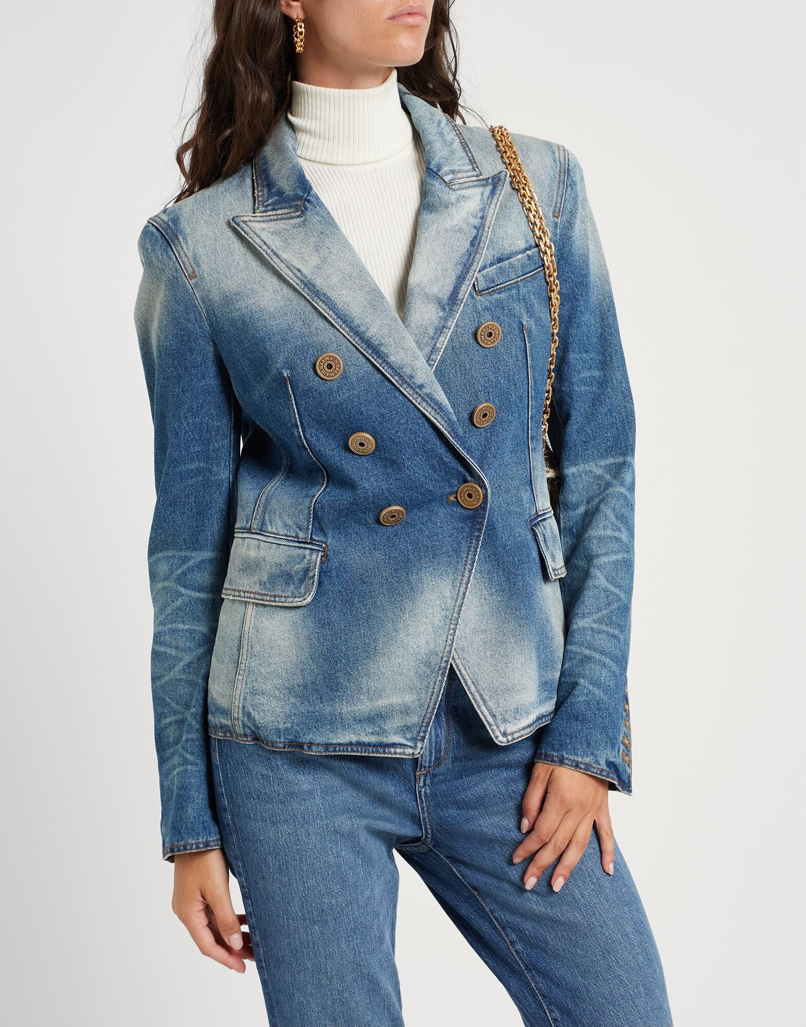 Blue Women's Blazer - 4