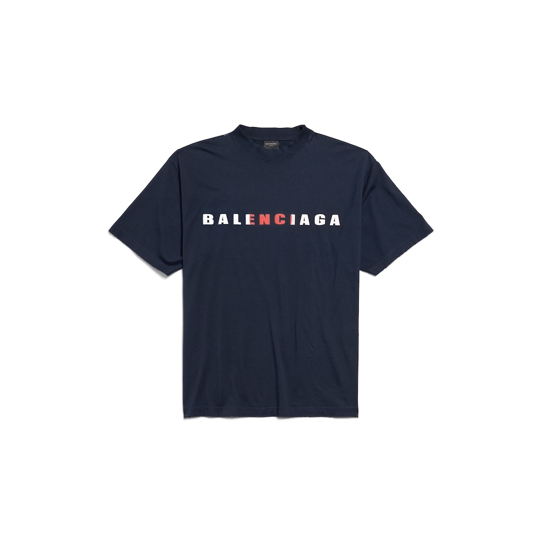 International T-shirt Medium Fit in Marine Blue - 1