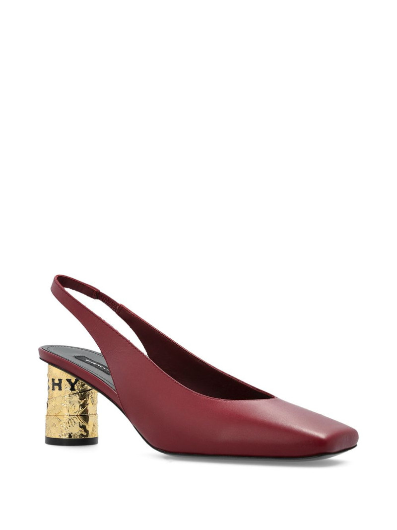 Givenchy square-toe slingback pumps outlook