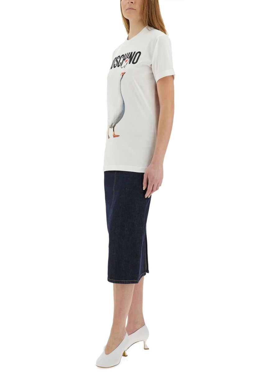 T-SHIRT GOOSE IN COTONE - 2