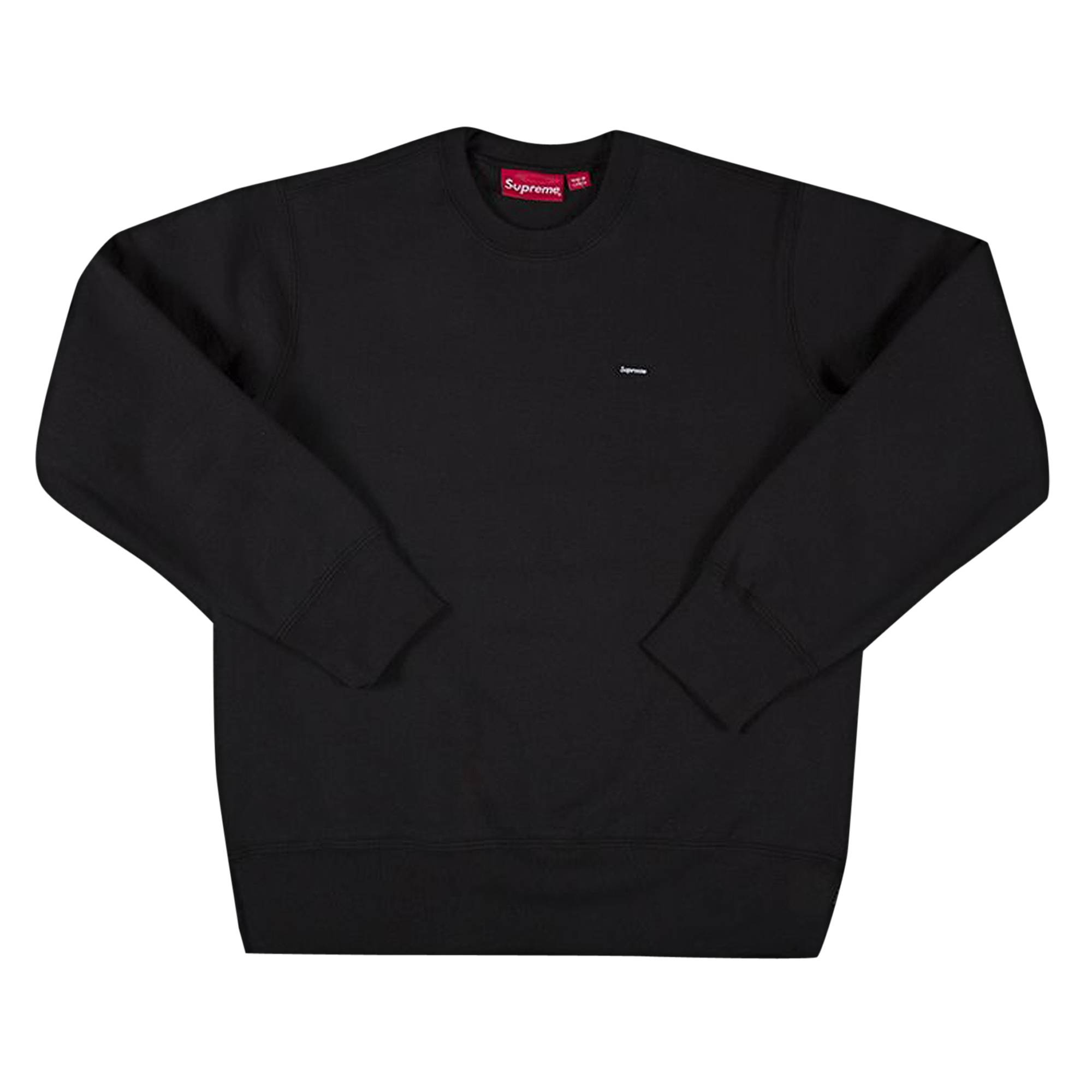 Supreme Small Box Crewneck 'Black' - 1