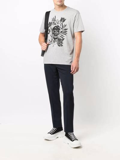 Alexander McQueen graphic-print short-sleeve T-shirt outlook