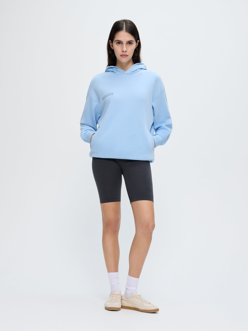 Womens 365 Midweight Hoodie - Dewdrop Blue 3