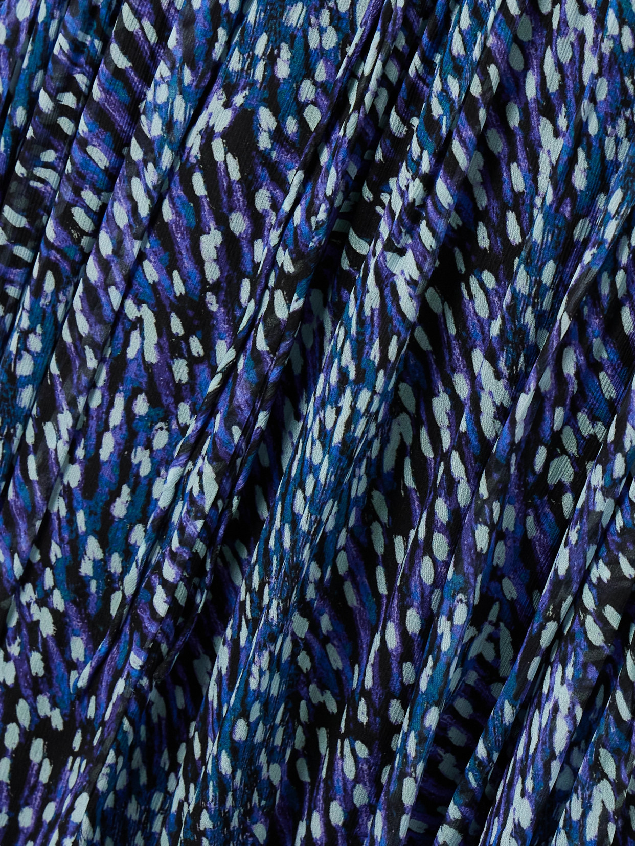 Fadelo Printed Crepon Midi Dress - 4