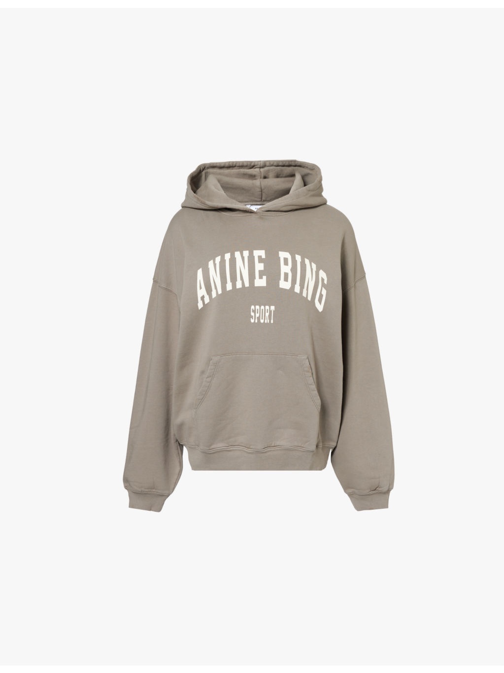 Harvey logo-print relaxed-fit cotton-jersey hoody - 1