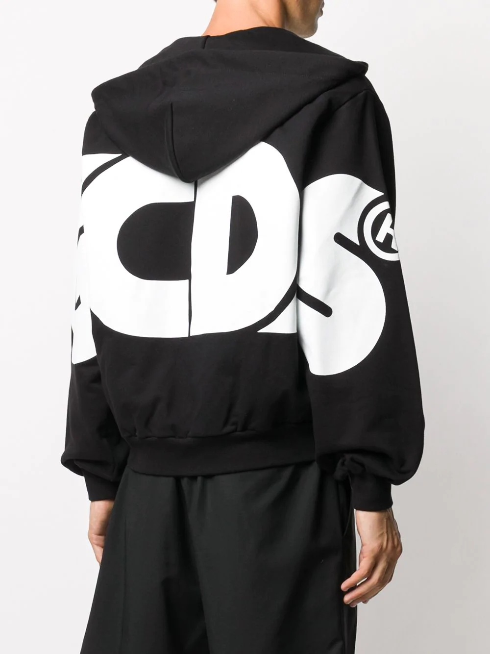 oversized logo hoodie - 4