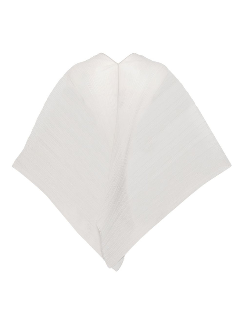 Pleats Please Issey Miyake pleated scarf outlook