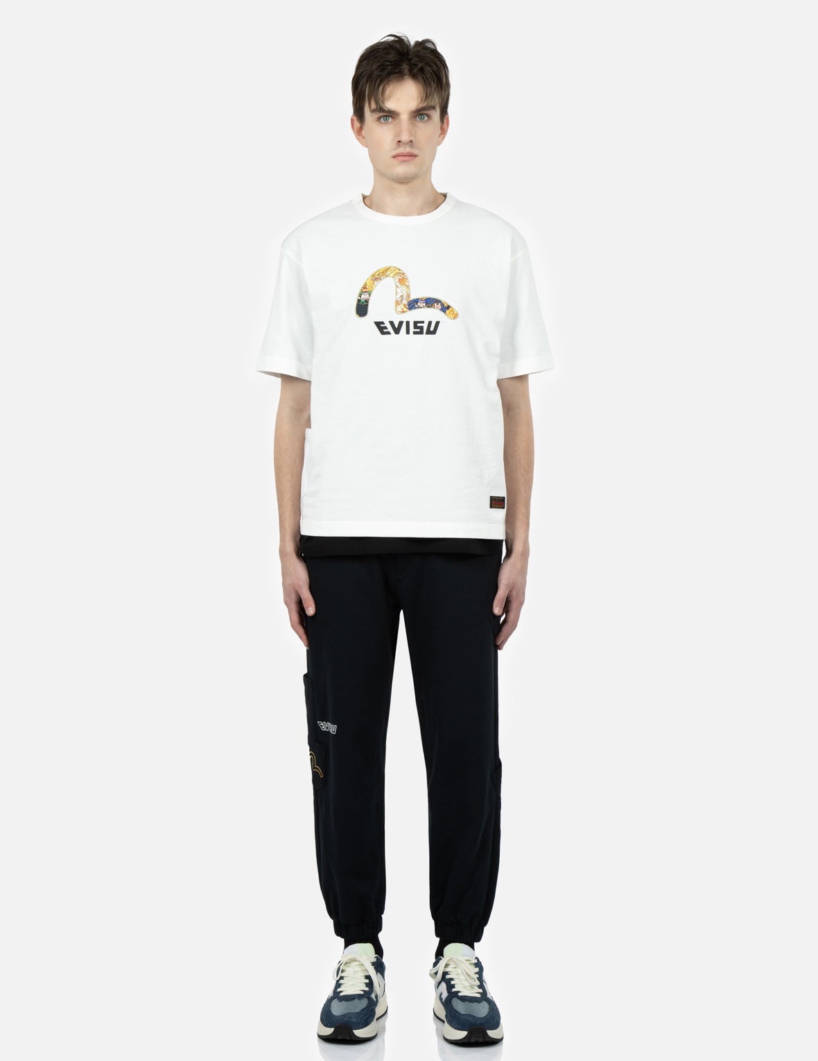 BROCADE APPLIQUÉ MULTI-POCKET SWEATPANTS - 6