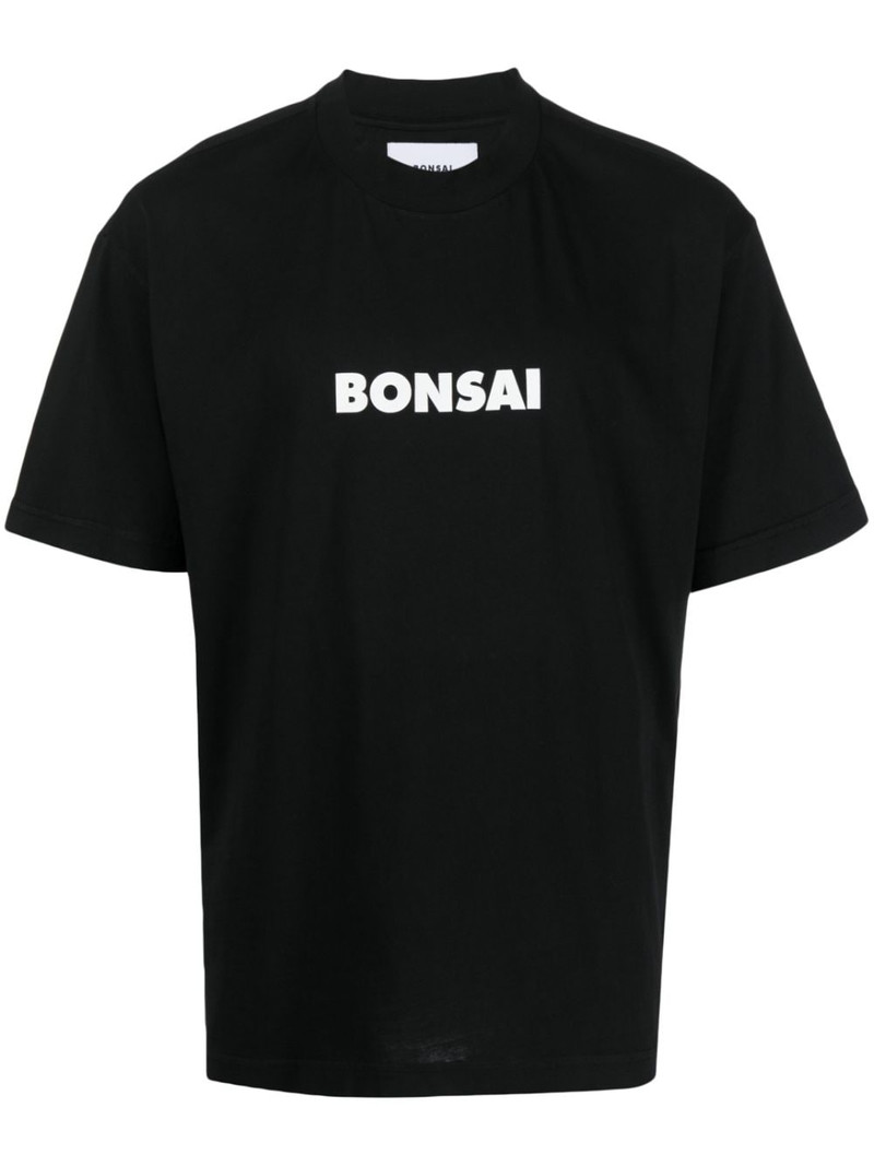 logo-print cotton T-shirt 1
