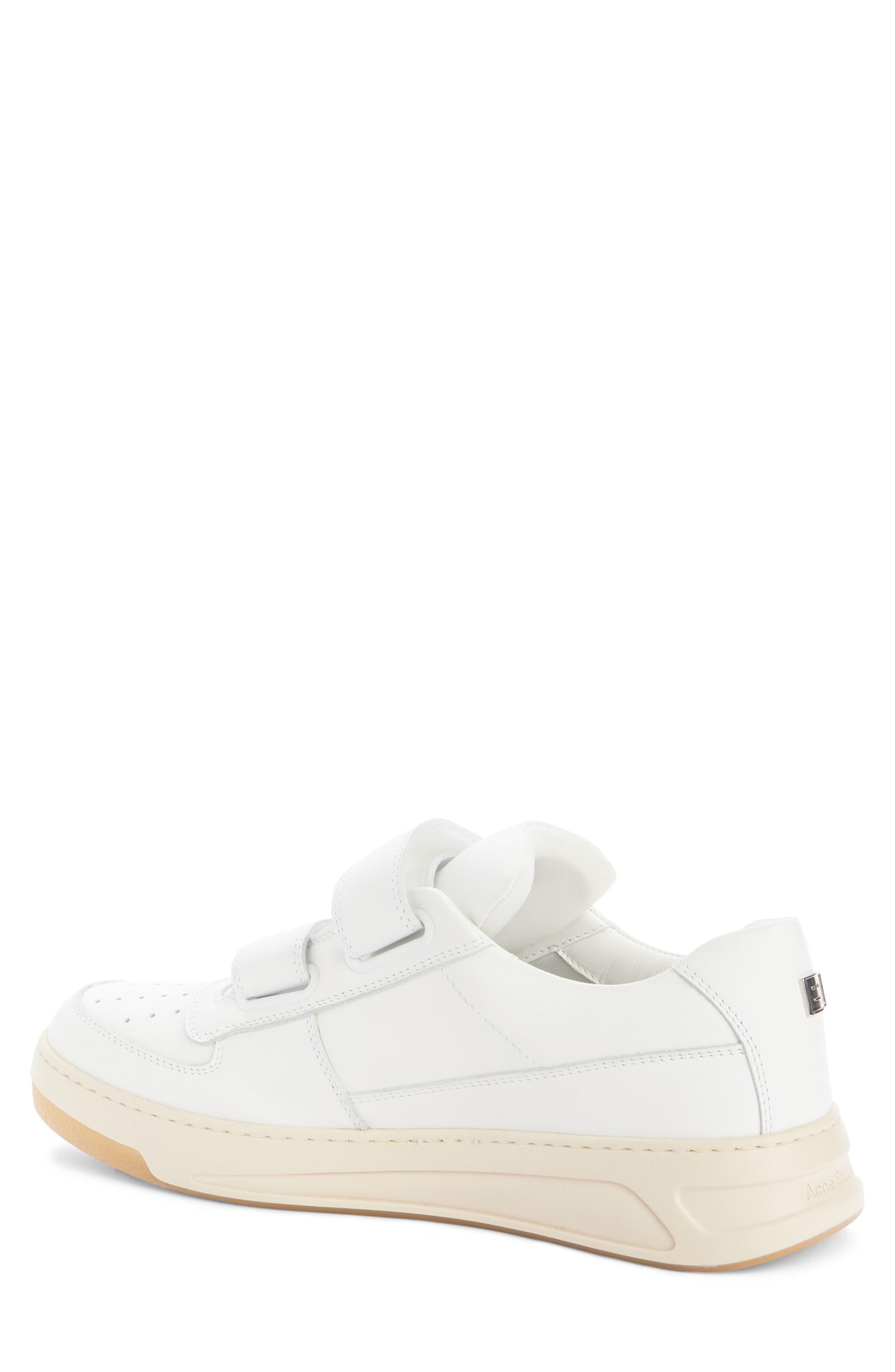 Acne Studios Steffey U Friend Low Top Sneaker in Optic White/Ecru at Nordstrom - 2