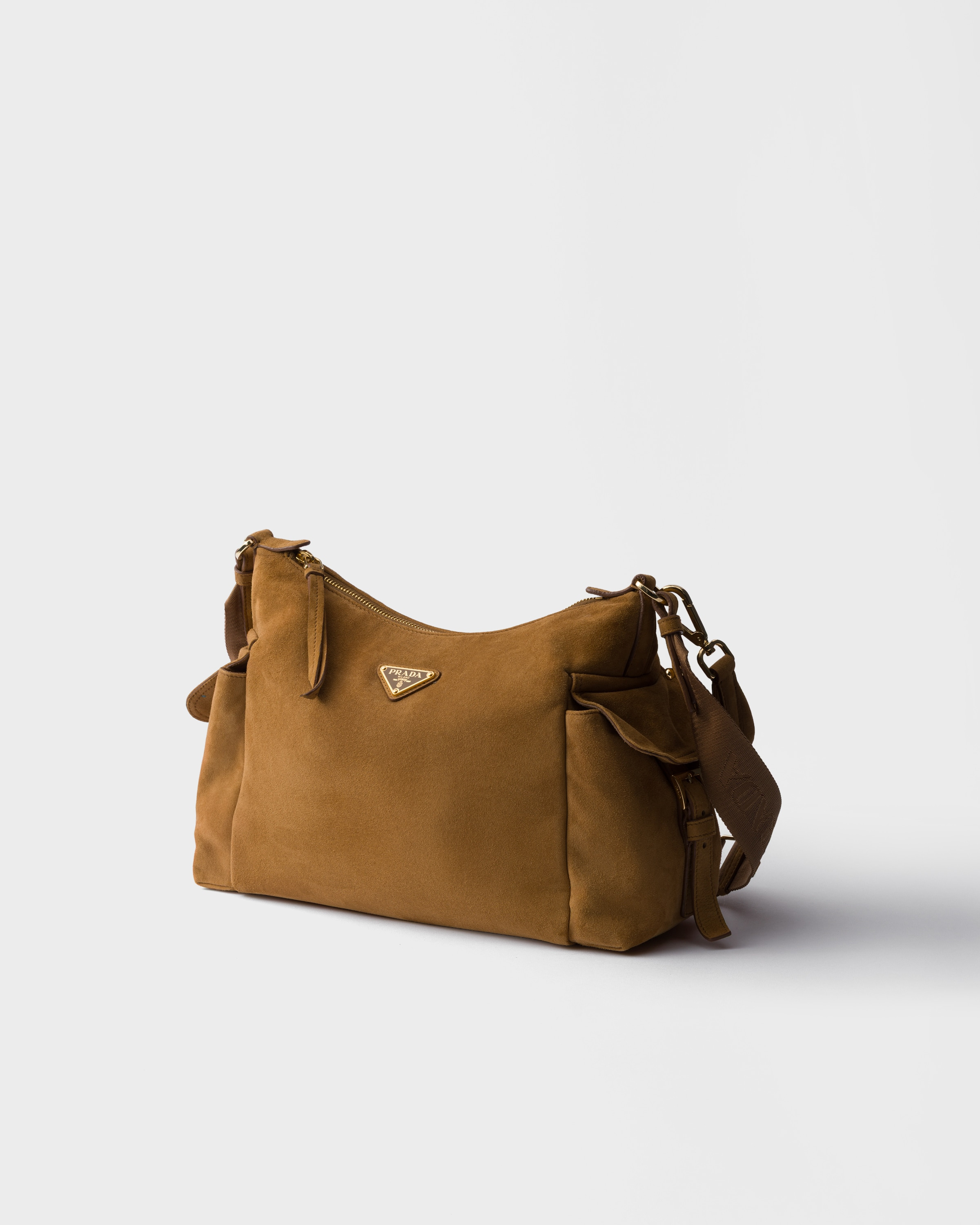 Large Prada Explore suede bag - 3