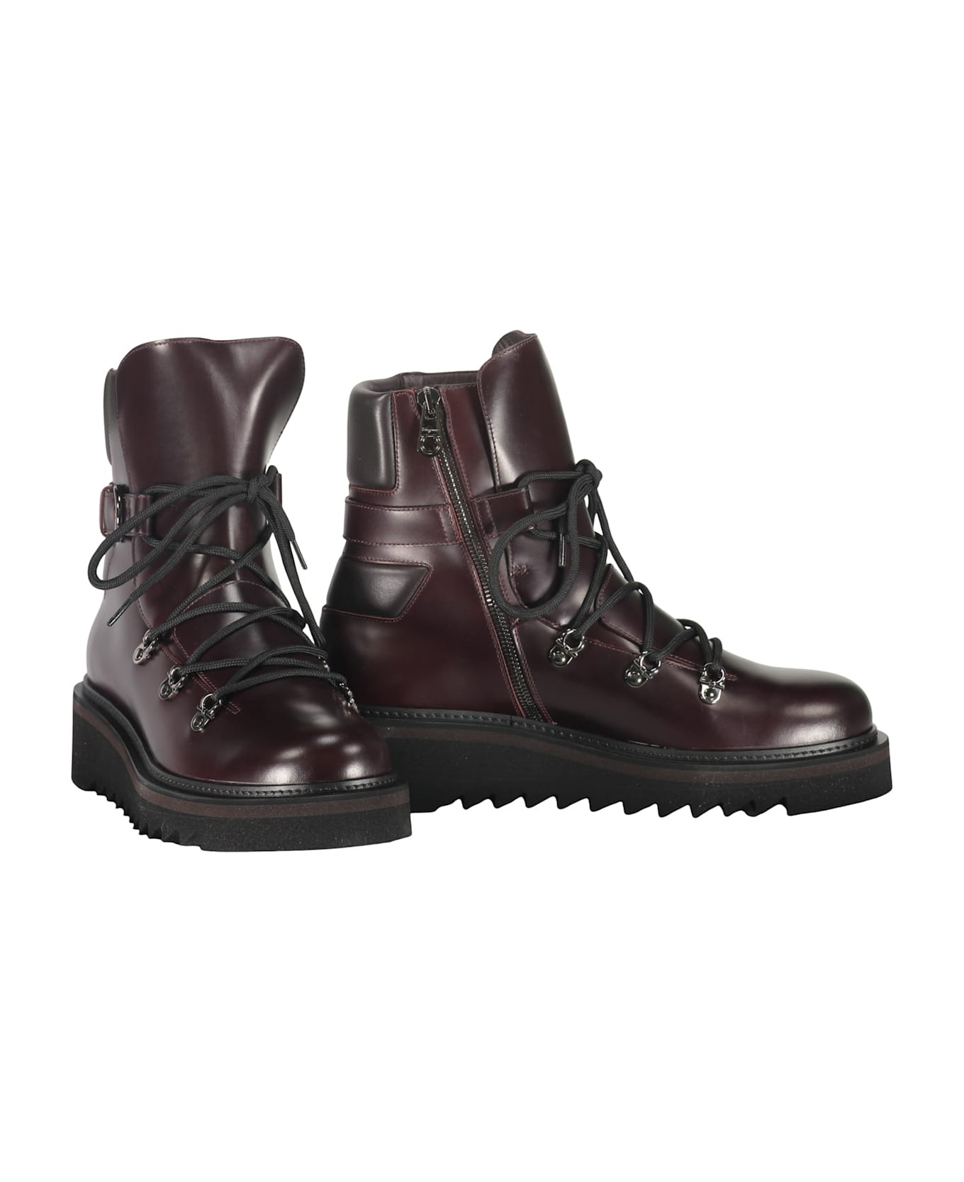 Leather Ankle Boots - 2