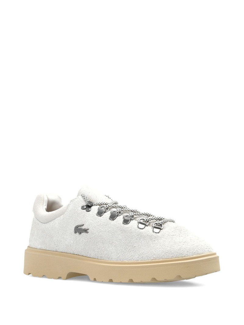LACOSTE Baseshot suede low-top sneakers outlook