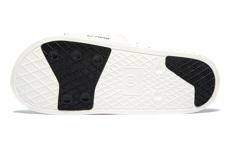 (WMNS) Li-Ning Sports Slides 'White Black' AGAQ026-1 - 5