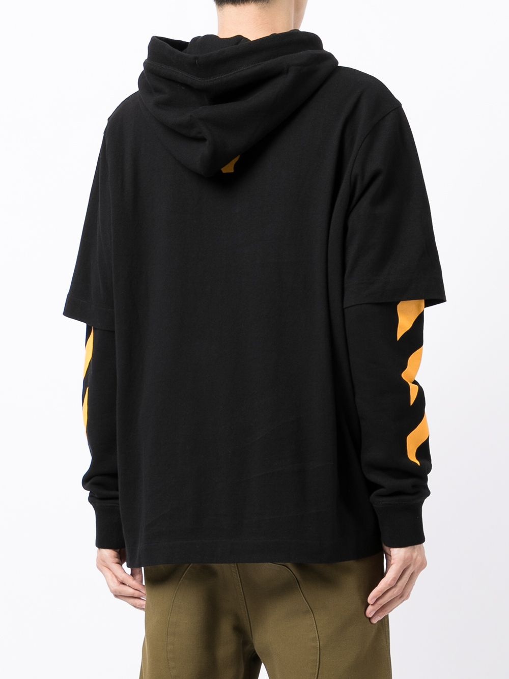 【関税無】 Off-White / Caravaggio Painting Hoodie / パーカー Off-White Caravaggio Paint Over Hoodie | Black | FARFETCH