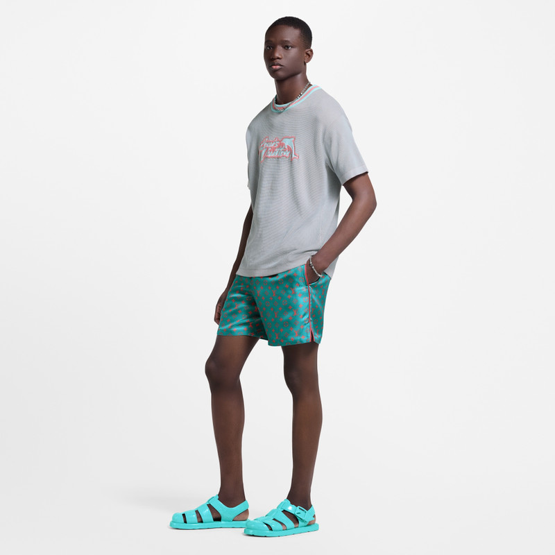 Louis Vuitton Monogram Silk Shorts outlook