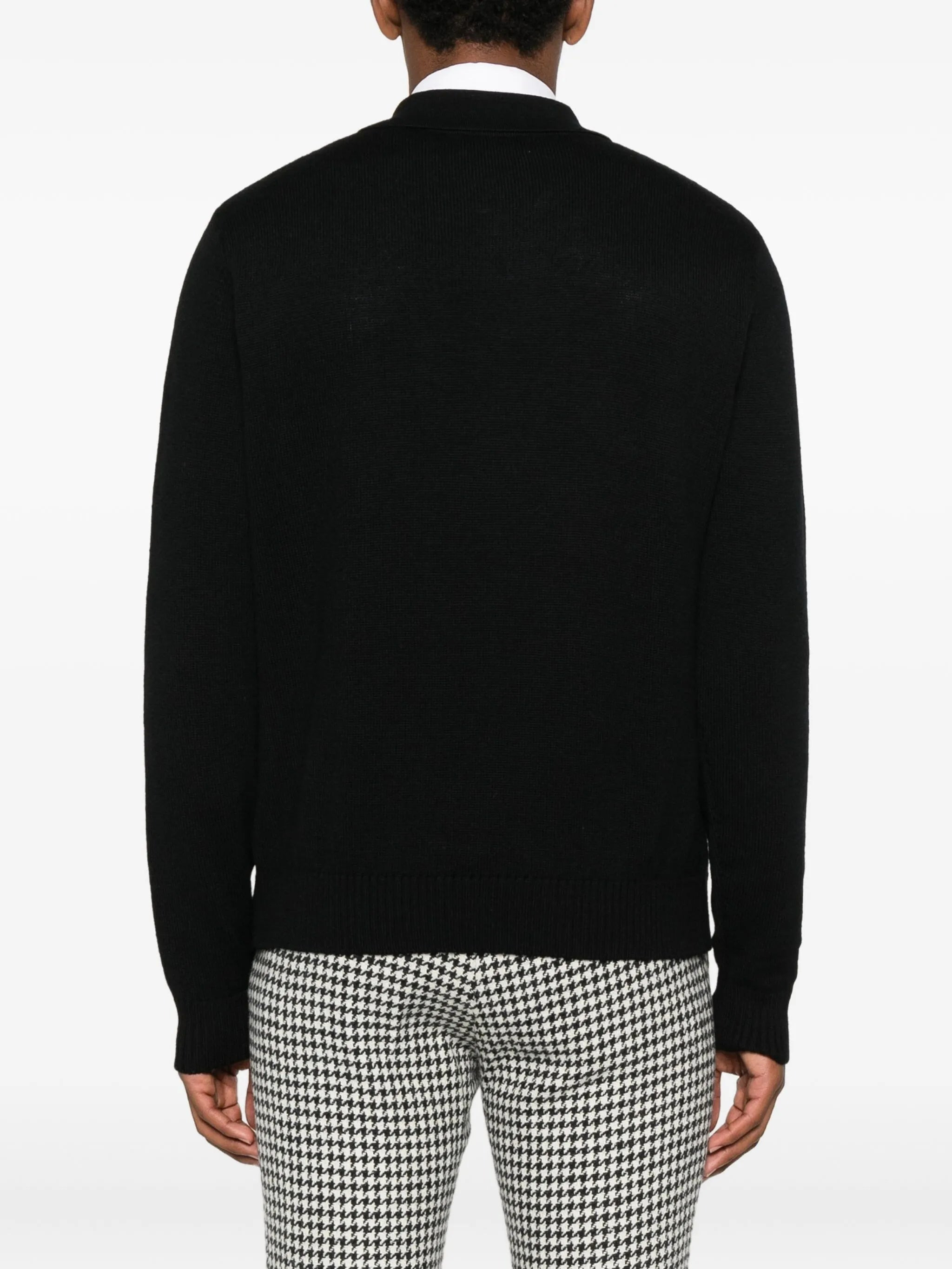 Ernest W. Baker Cable-knit Zip-front Sweater - 4