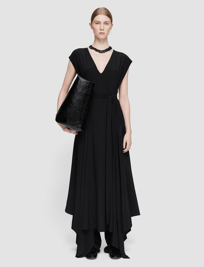 JOSEPH Silk Crepe de Chine Goodman Dress outlook