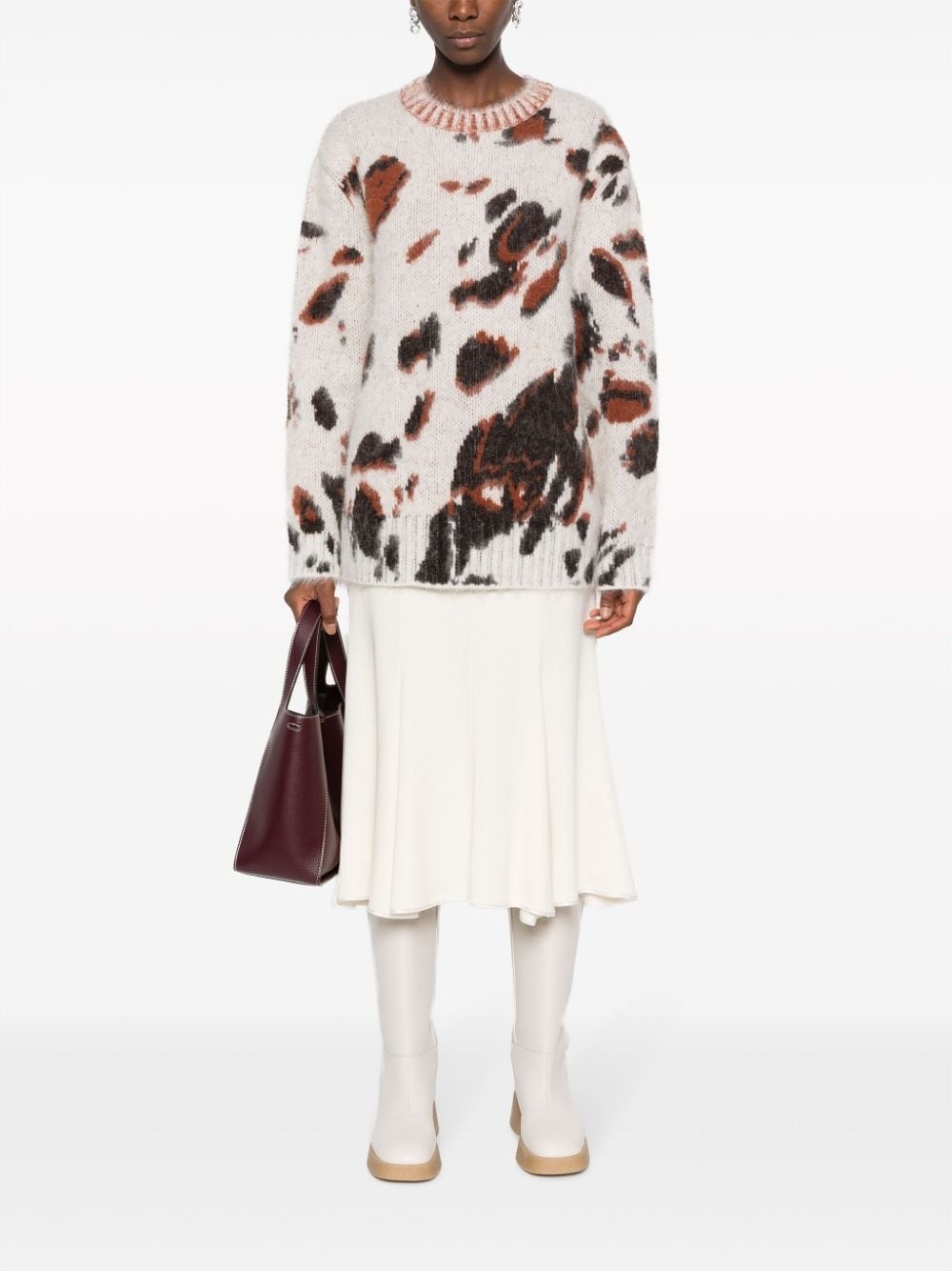 Horse brushed jaquard jumper - 2