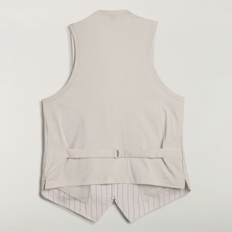 Y-3 SPORT UNIFORM PINSTRIPE TAILORED VEST 3