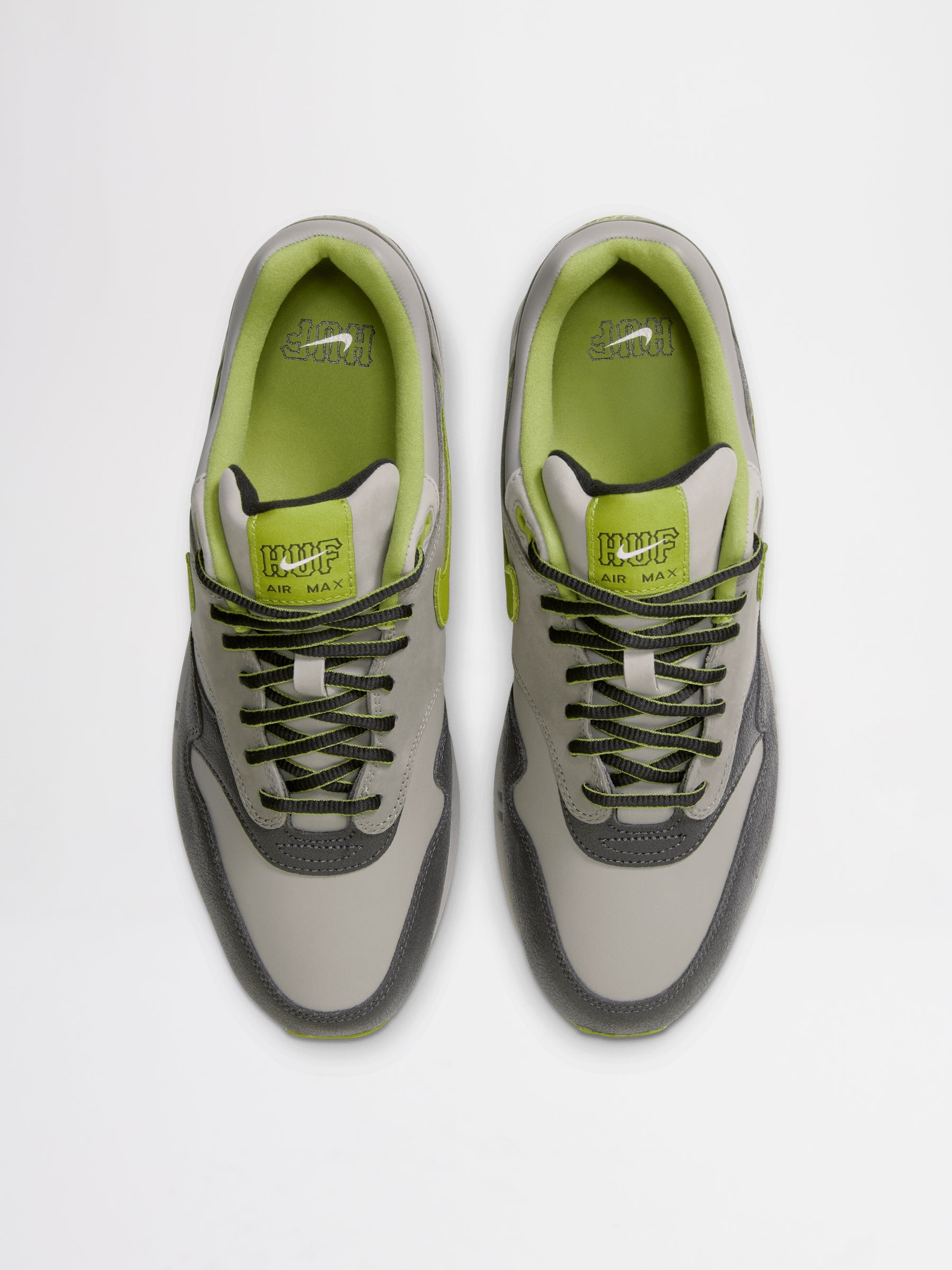 NIKE X HUF AIR MAX 1 SP ANTHRACITE / PEAR - 7