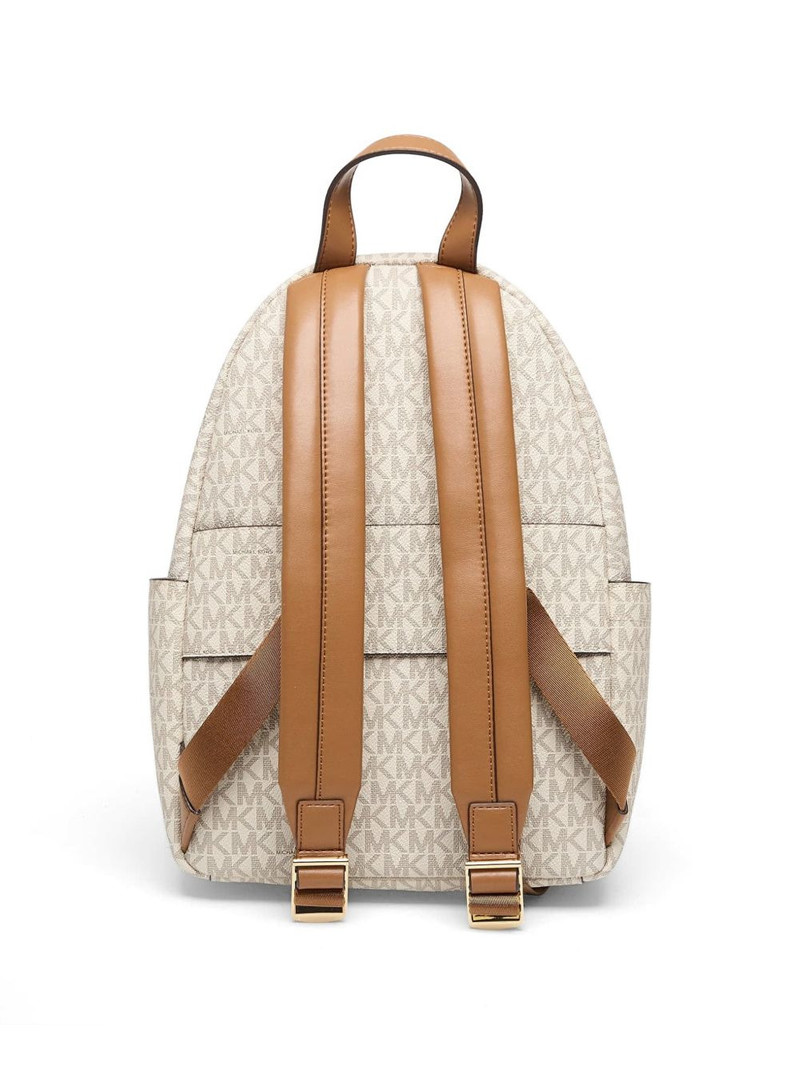 MICHAEL KORS Tanner monogram-print backpack outlook