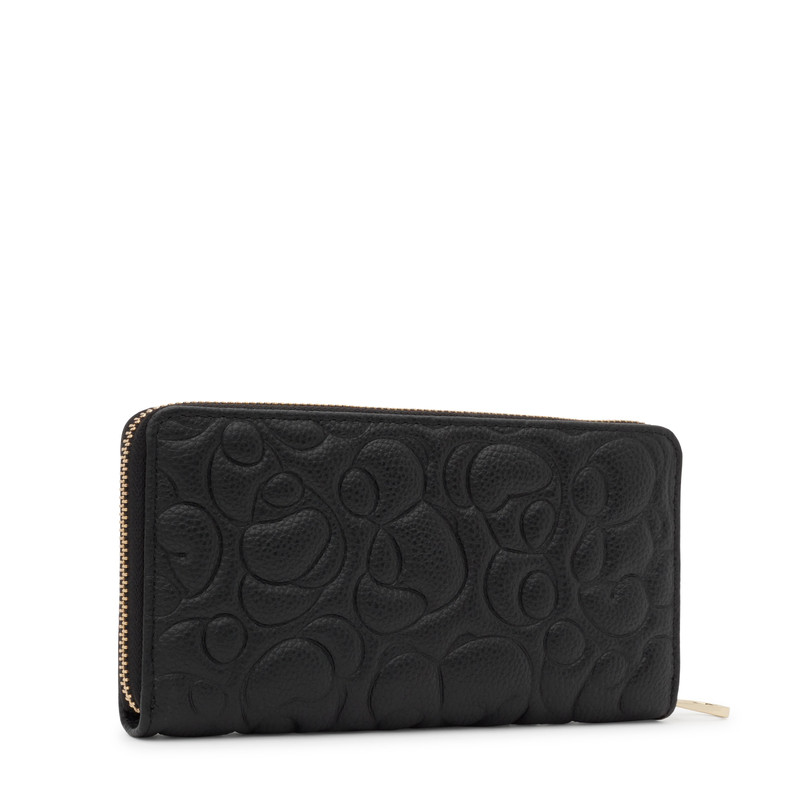 TOUS Black leather Wallet TOUS Greta outlook