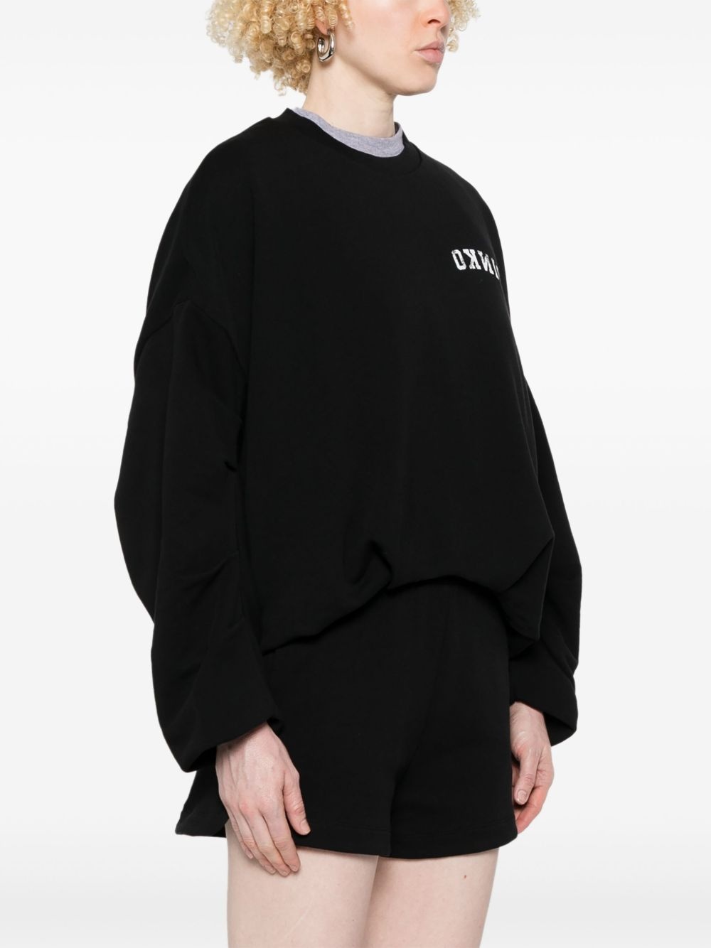logo-print sweatshirt - 3