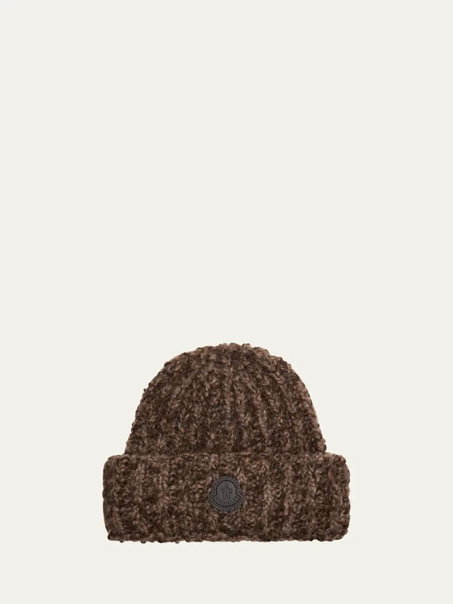 Men's Wool & Alpaca-Blend Beanie - 1