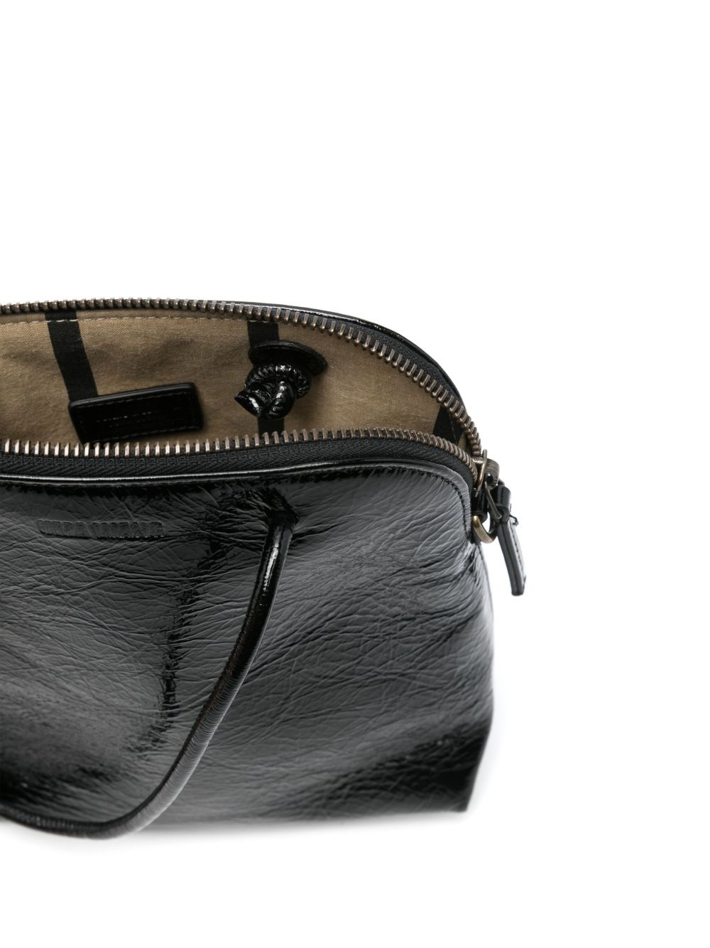leather tote bag - 5