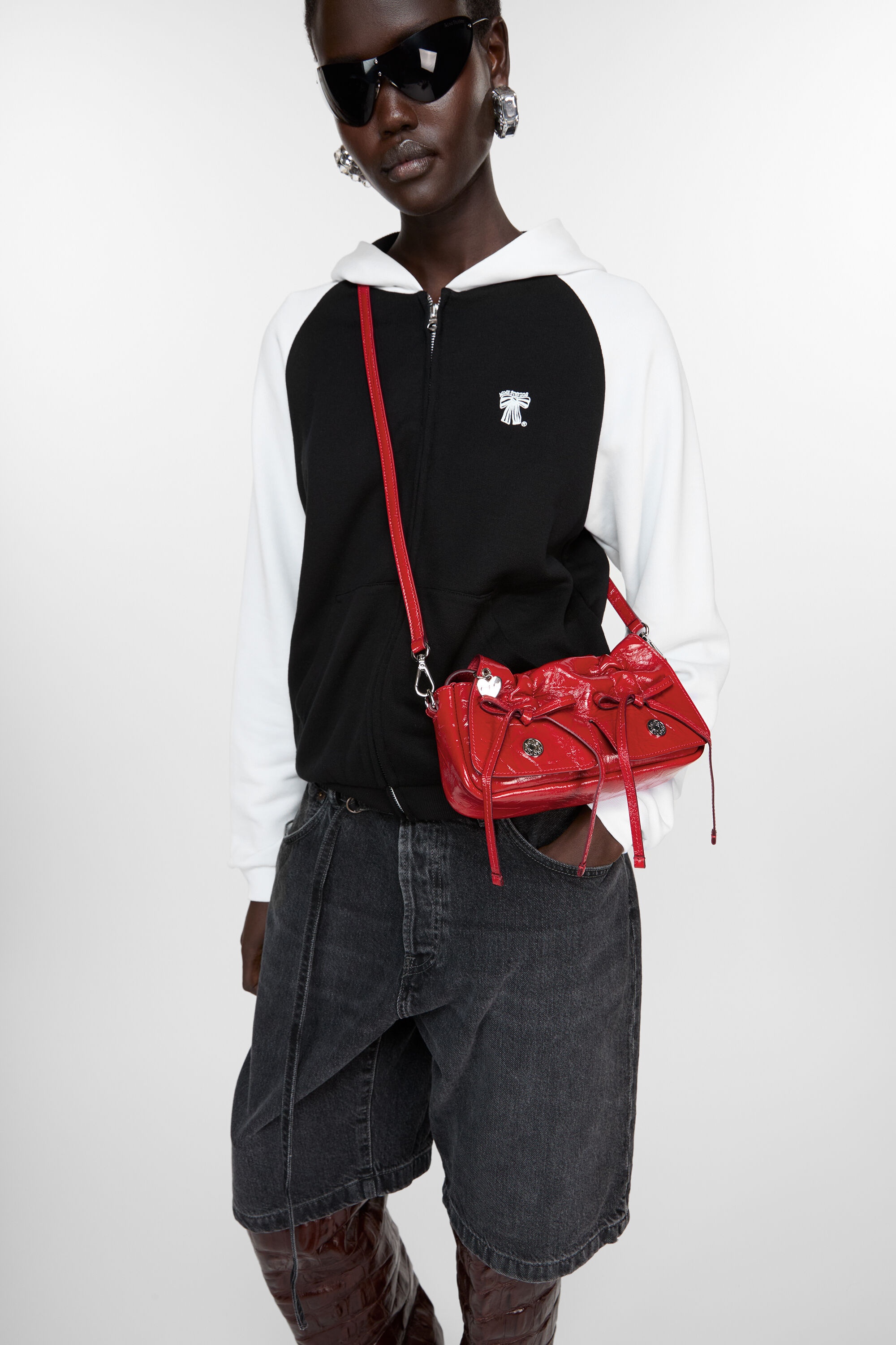 Multipocket micro bag - Red - 3