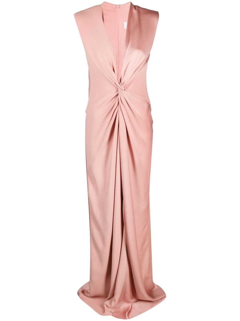 Max Mara twist-front V-neck maxi dress | REVERSIBLE