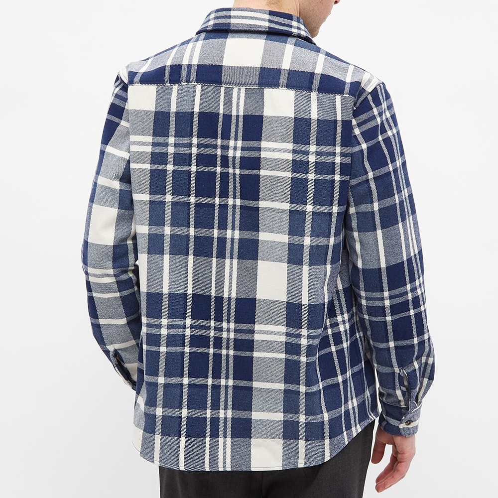 A.P.C. Trek Wool Flannel Overshirt - 5