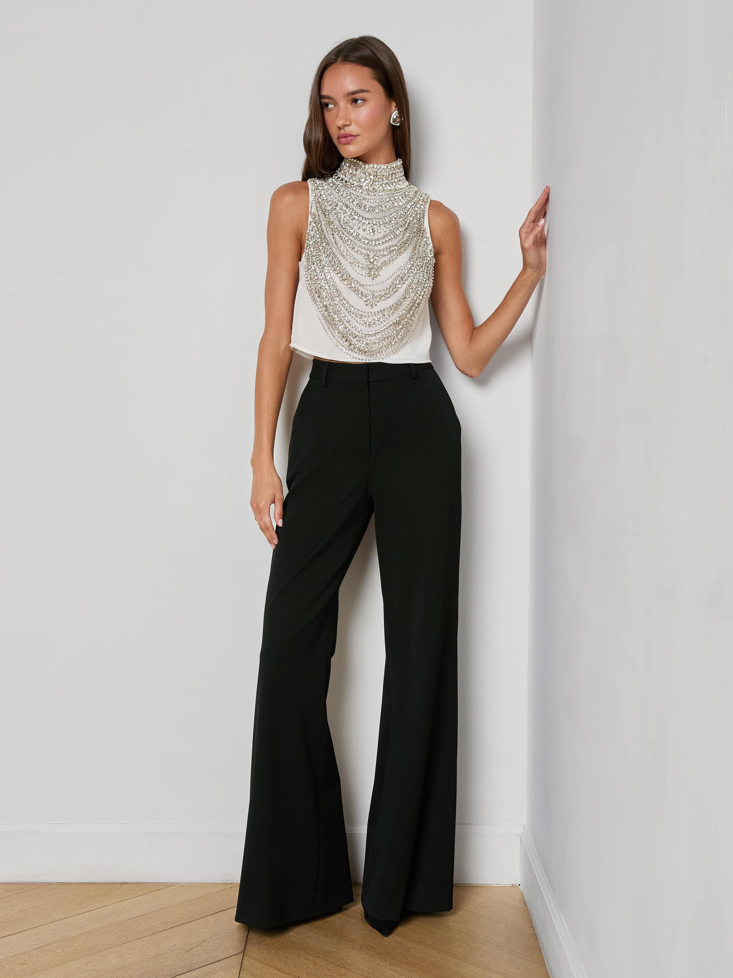 Yun Draped Crystal Tank - 7