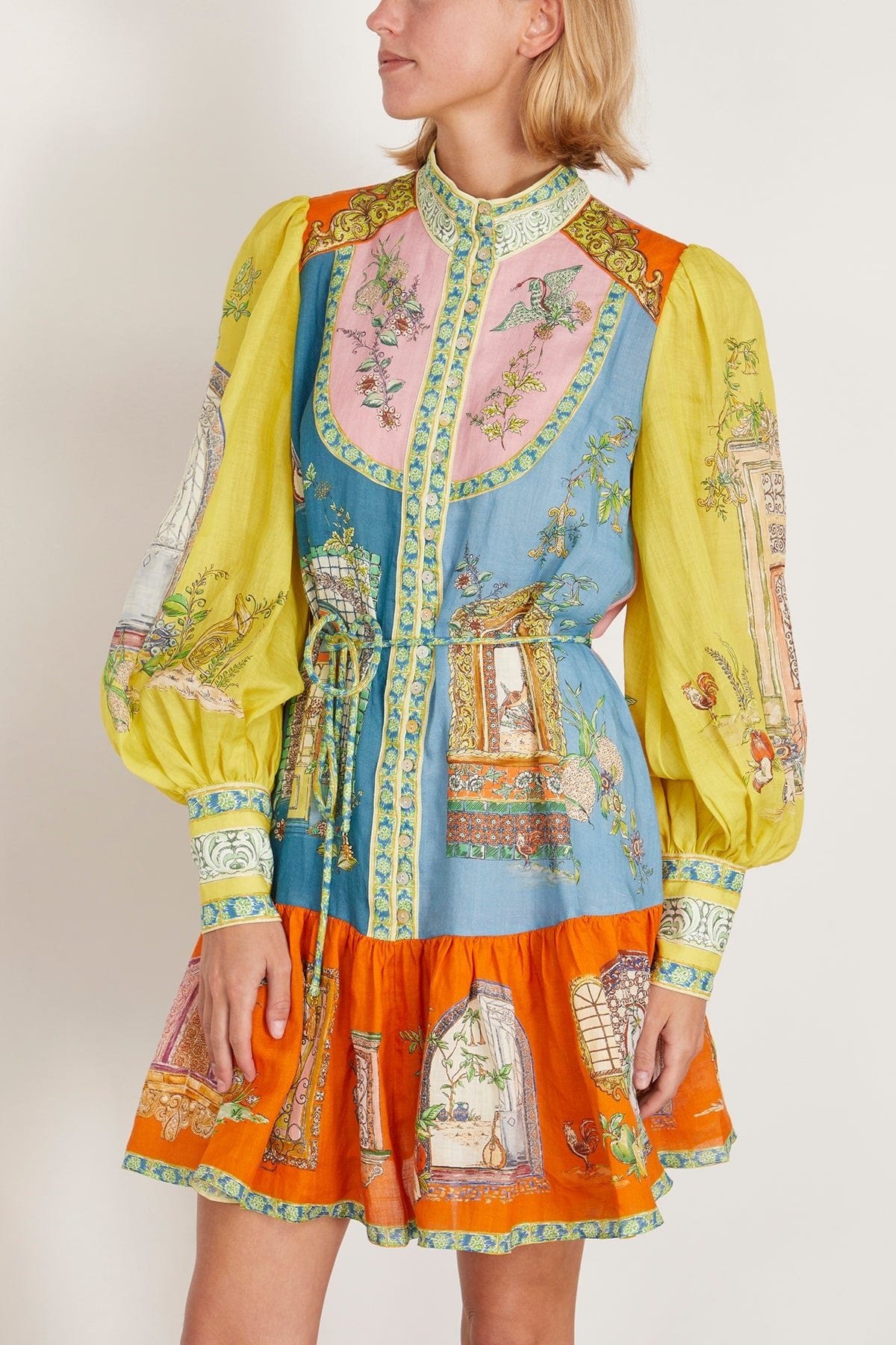 Monte Mini Dress in Multi - 3