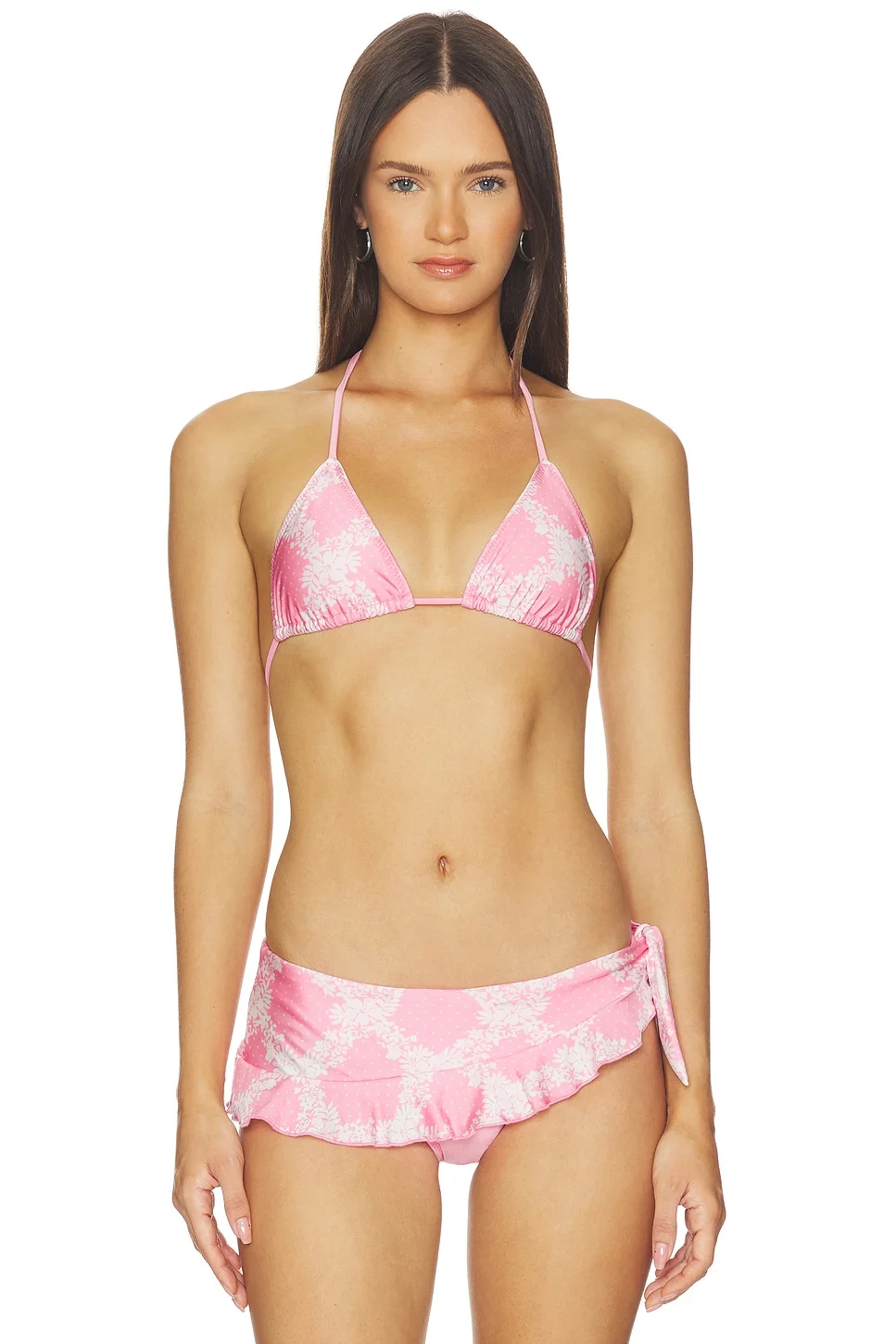 Nick Satin Bikini Top - 1