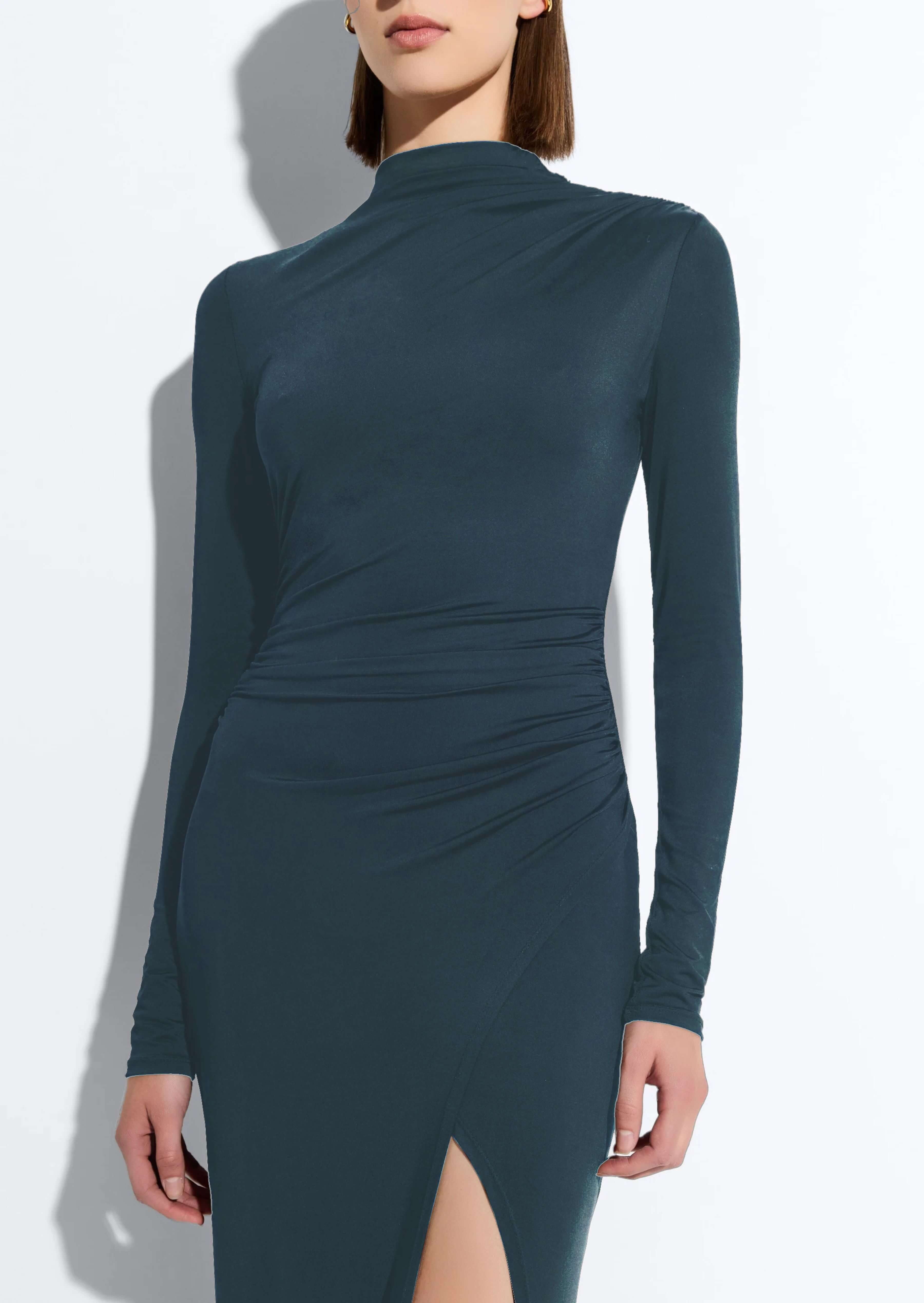 Jersey Draped Gown - 4