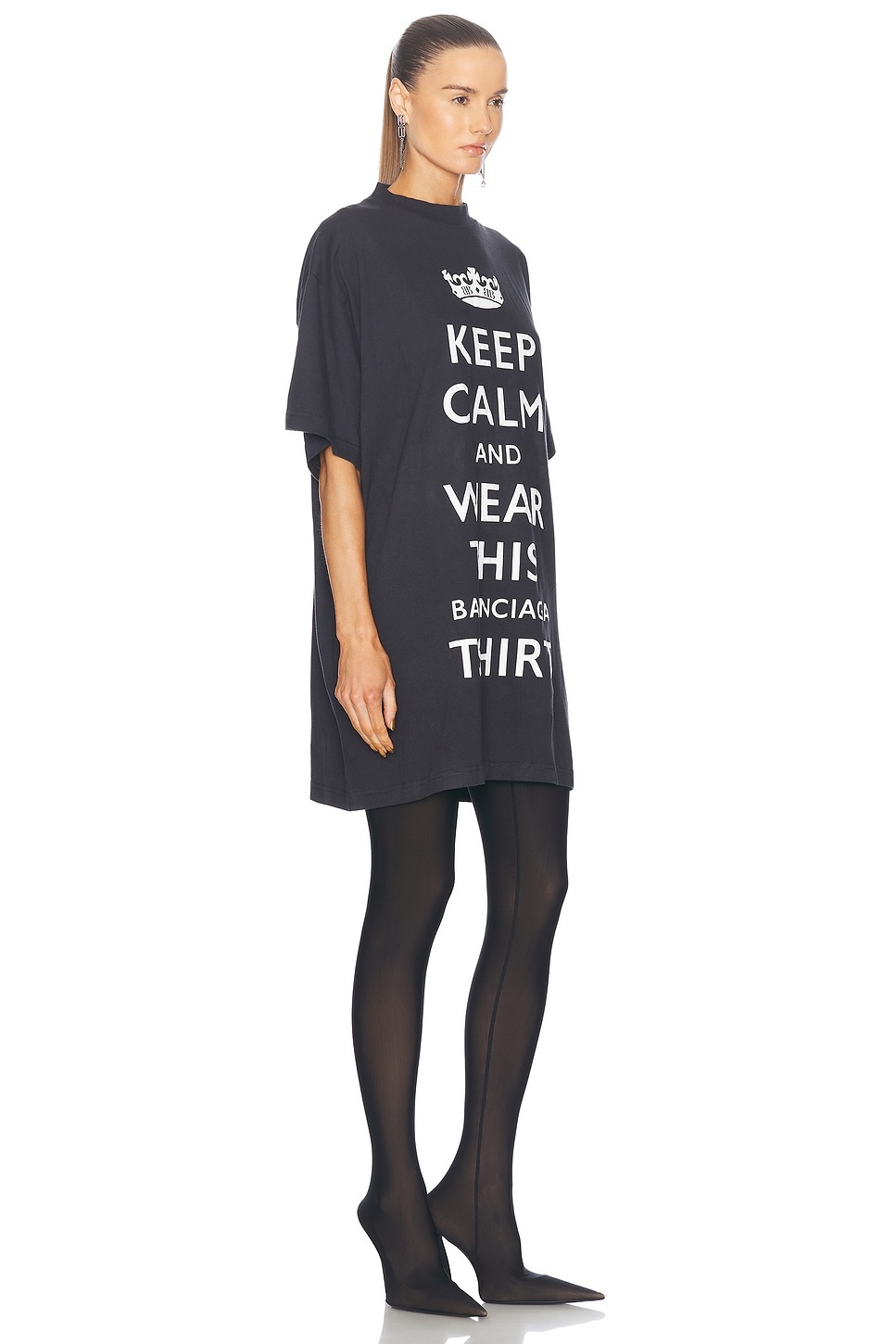 Keep Calm Oversized T-shirt - 2