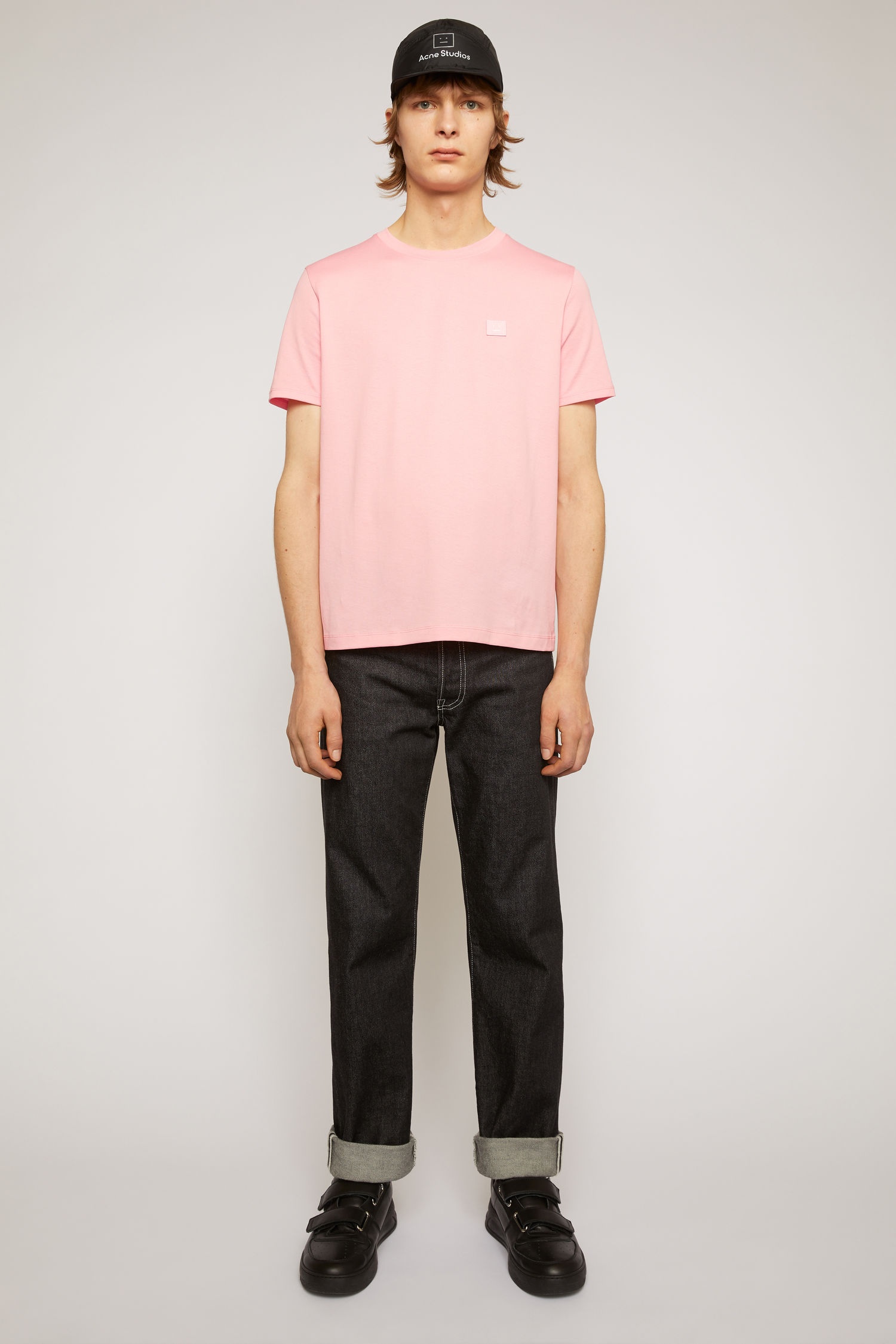 Crew neck t-shirt blush pink - 2