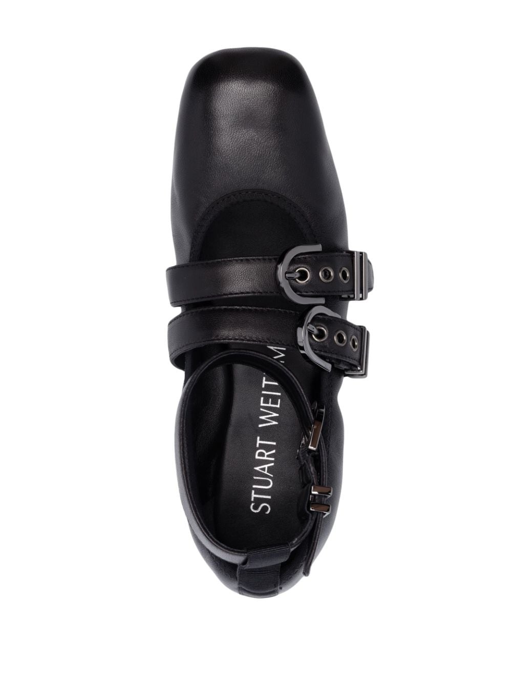 Maverick leather ballerina shoes - 4