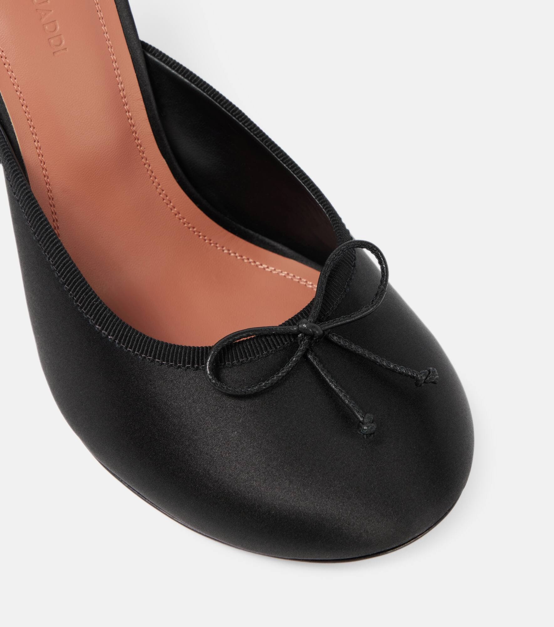 Lila 95 satin mules - 5