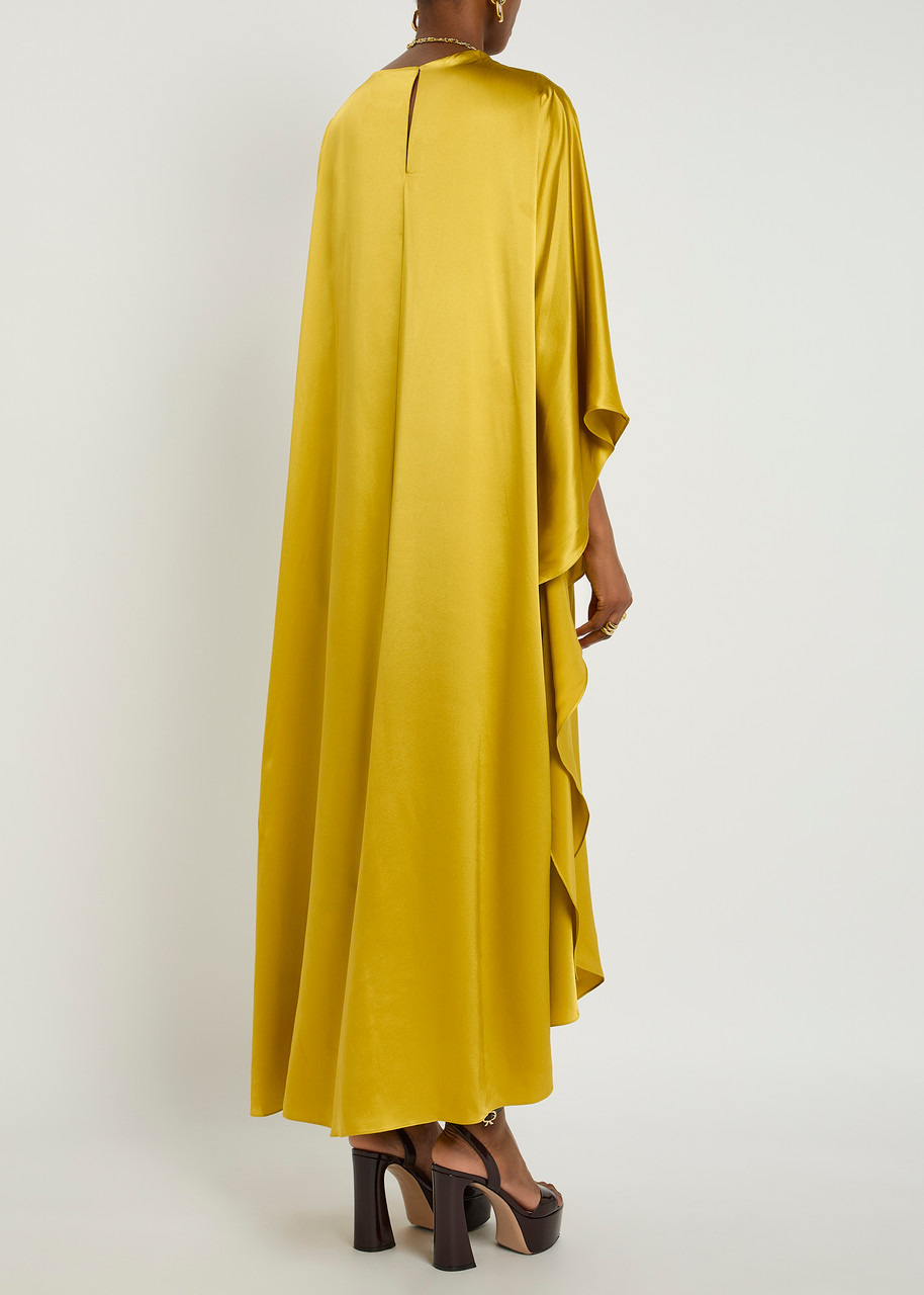 Roksanda Hiba Draped Silk Maxi Dress - 3