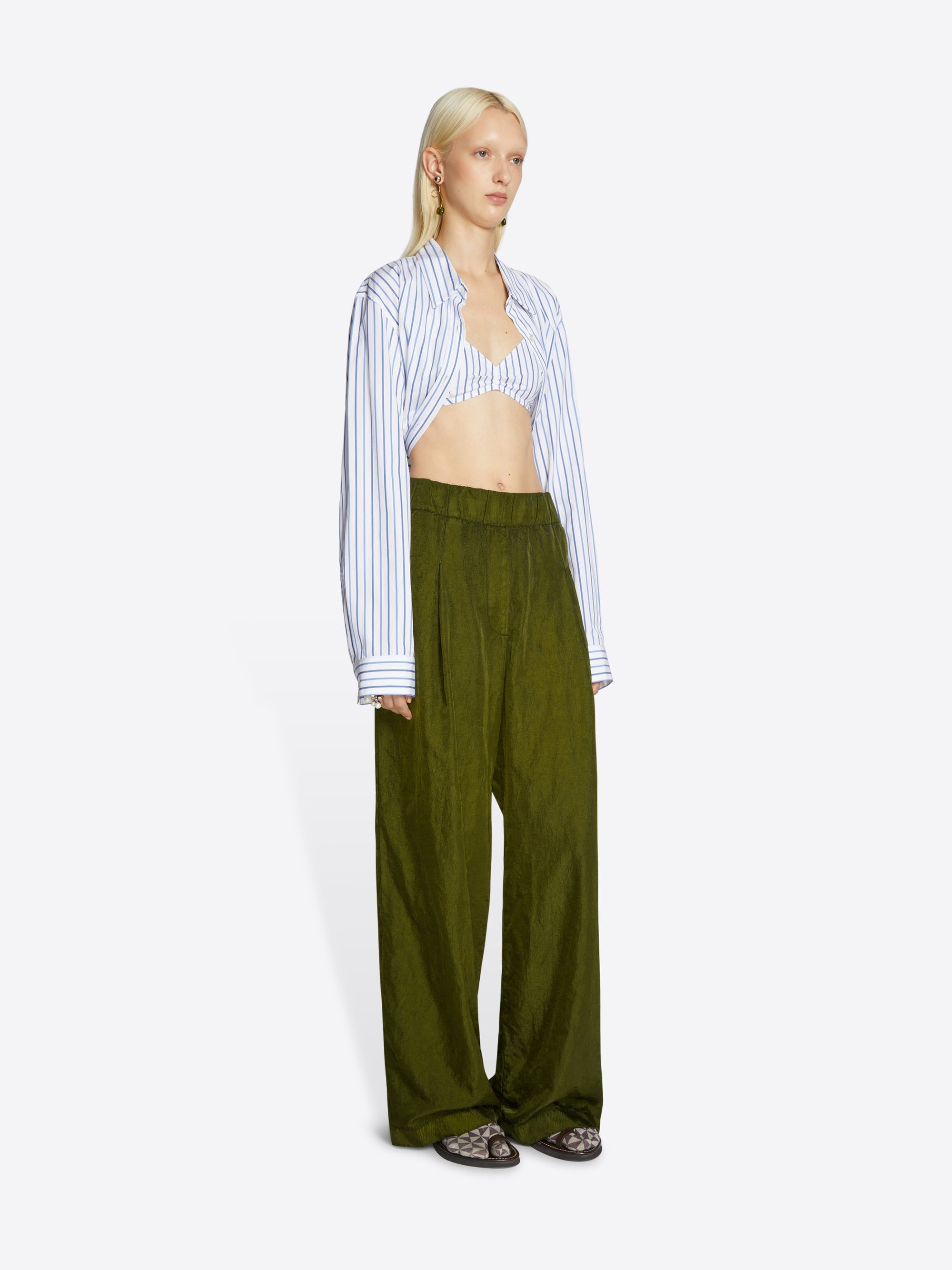 Dries Van Noten Women Elasticated Pants - 4