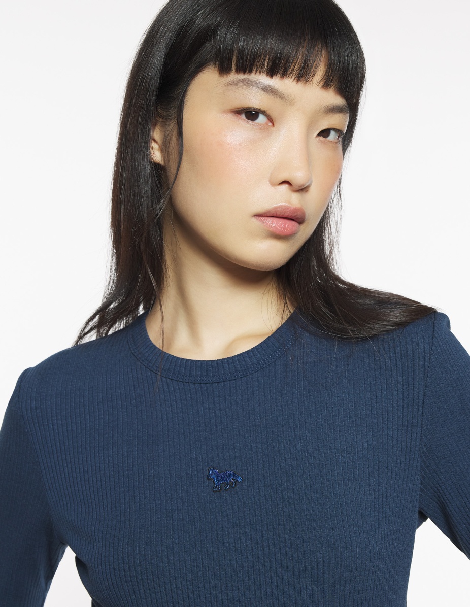 BABY FOX RIBBED FITTED TEE-SHIRT - 4