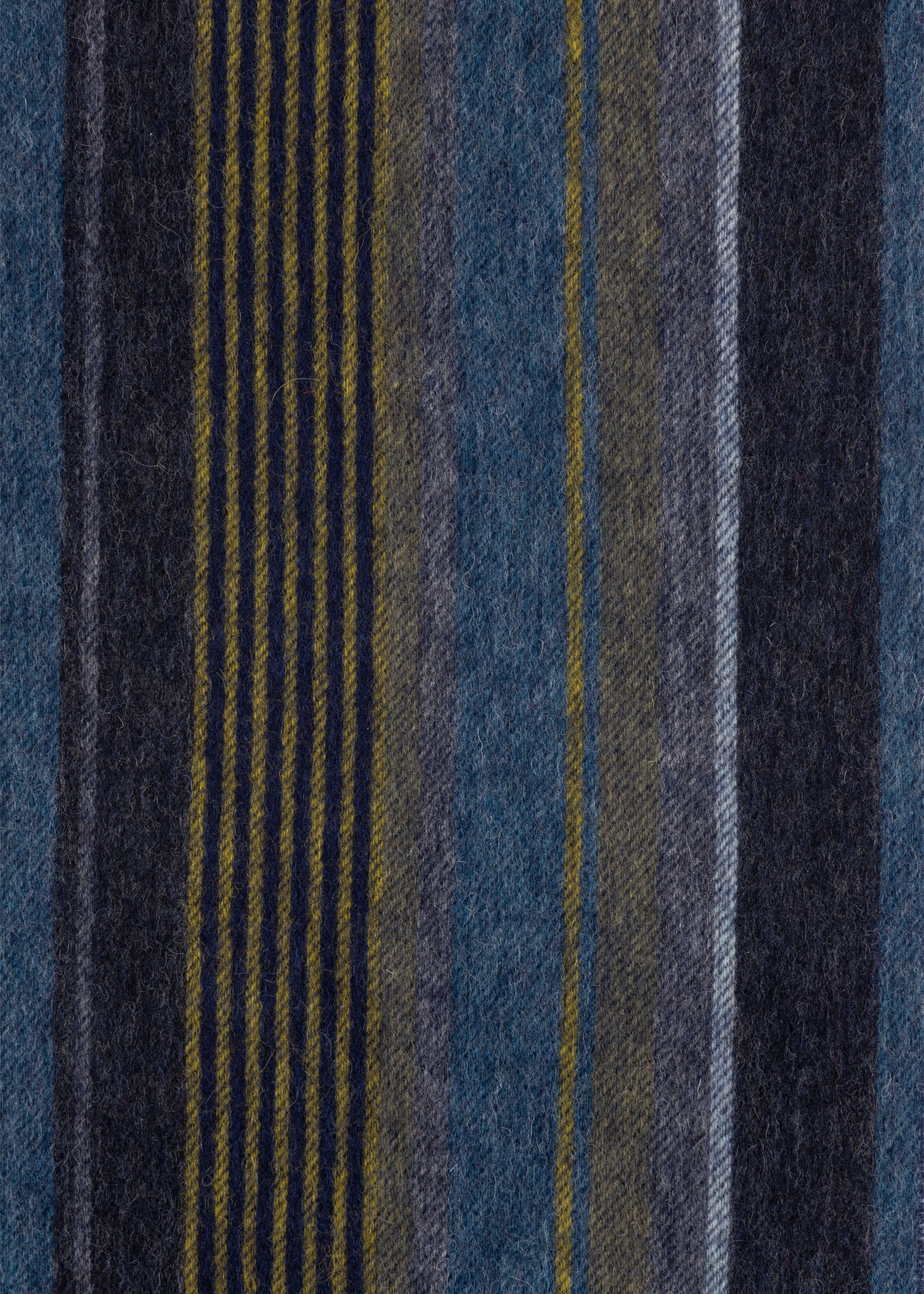 Multi Stripe Lambswool Scarf - 3